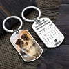 Custom Photo Keychain - Personalized Pet Memorial Gifts For Dogs, Cats - A Loyal Heart Never Fades