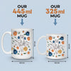 Custom 3D Inflated Effect Printed Mug - Personalized Mother's Day Birthday Gift For Mum, Grandma - Mum Holds Us All