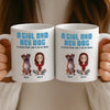 Custom Mug - Personalized Christmas Birthday Gifts For Dog Cat Lovers, Dog Dad And Mum, Cat Owners - Dog Hair, Don’t Care
