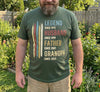Custom Unisex T-shirt, Premium T-shirt, Hoodie - Personalized Birthday Gifts For Dad, Grandpa, Husband - Old Enough To Be Legendary
