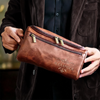Personalised Leather Toiletry Bag – Birthday Gift for Dad, Brother, Grandpa or Husband – Crafted for a Good Man