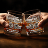 Personalised Whisky Glass – Birthday Gift for Brother – Family by Chance, Brothers Forever