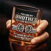 Personalised Whisky Glass – Birthday Gift for Brother – Family by Chance, Brothers Forever