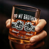 Personalised Whisky Glass – Birthday Gift for Brother – A Sip of Brotherhood
