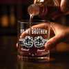 Personalised Whisky Glass – Birthday Gift for Brother – A Sip of Brotherhood