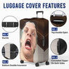 Personalised Photo Luggage Cover – Summer Holiday Gift for Travel Lovers – All You Need Is Love
