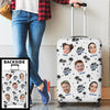 Personalised Photo Luggage Cover – Summer Holiday Gift for Travel Lovers – Making Memories One Trip At A Time