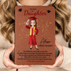 Personalised Leather Journal – Graduation Gift for Brother or Sister – Dream Big, Shine Bright