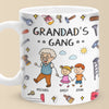 Personalised 3D Inflated Effect Printed Mug – Gift for Dad or Grandpa – My Favorite Gang Calls Me Grandpa