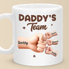 Personalised Mug – Gift for Dad – Captain Daddy And His Crew