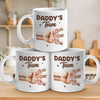 Personalised Mug – Gift for Dad – Captain Daddy And His Crew