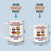 Personalised Mug – Gift for Dad – Father Son Team Forever