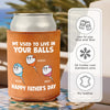 Personalised Leather Can Cooler – Father's Day Gift For Dad – Not Planned, But Perfect