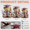 Personalised Acrylic Keyring – Graduation Gift for Him or Her – Pawsitively Proud Graduate