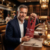 Personalised Leather Wine Bag – Funny Gift for Friends, Family or Coworkers – Sip Happens