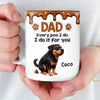 Personalised 3D Inflated Effect Mug – Birthday Gift for Dog Mum or Dog Dad – Every Poo I Make, Is for Your Sake