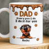 Personalised 3D Inflated Effect Mug – Birthday Gift for Dog Mum or Dog Dad – Every Poo I Do Is All For You