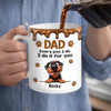 Personalised 3D Inflated Effect Mug – Birthday Gift for Dog Mum or Dog Dad – Every Poo I Do Is All For You