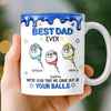 Personalised 3D Inflated Effect Mug – Gift for Dad – Best Dad Ever Always Winning