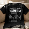 Personalised T-Shirt, Hoodie – Father’s Day & Birthday Gift for Dad, Grandpa – My World Calls Me Grandpa