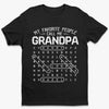 Personalised T-Shirt, Hoodie – Father’s Day & Birthday Gift for Dad, Grandpa – My World Calls Me Grandpa