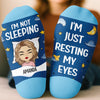 Personalised Crew Socks – Birthday Gift for Friends, Family or Yourself – You Deserve Warm Toes