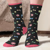 Personalised Crew Socks – Gift for Dog Lovers, Dog Dad And Mom – Stuck Under A Fur Baby