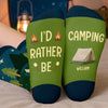 Personalised Crew Socks – Gift for Campers – Camp Vibes Only