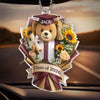 Personalised Acrylic Car Ornament - Meaningful Graduation Gift - And So The Adventure Begins