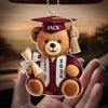 Personalised Acrylic Car Ornament - Meaningful Graduation Gift - The Tassel Was Worth The Hassle