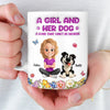 Personalised 3D Inflated Effect Mug – Mother's Day & Birthday Gift for Dog Lovers, Dog Mom – A Bond That Will Never Break