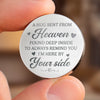 Personalised Photo Pocket Hug Token - Meaningful Memorial Gift - In Loving Memory Of A Beautiful Soul