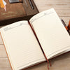 Personalized PU Leather Notebook - Meaningful Memorial or Graduation Gift - Make Every Page Count