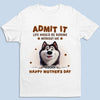 Personalised Unisex T-Shirt – Mother's Day Gift for Dog Mom, Dog Lovers, Dog Owners – Life’s More Fun With Me