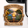 Personalised Cruise Ship Door Magnet - Summer Holiday & Travel Gift for Couples - Camping Partners For Life