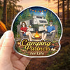 Personalised Door Magnet - Anniversary Wedding Camping Gifts for Couples Custom Door Magnet - Home Is Wherever We Park It