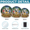 Personalised Door Magnet - Anniversary Wedding Camping Gifts for Couples Custom Door Magnet - Home Is Wherever We Park It