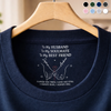 Personalized Inside Neck Print T-Shirt - Anniversary Wedding Gifts For Couple - Always By Your Side