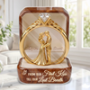 Personalised Acrylic Plaque - Anniversary Wedding Gifts For Couple - From This Moment To Forever