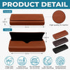 Personalized PU Leather Eyeglass Case - Father's Day Birthday Gifts For Dad, Grandpa - The Best Person Calls Me Papa
