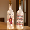 Personalised Bottle Lamp - Graduation Gift for Family, Siblings, Brother or Sister - Dream Big, Graduate Bigger