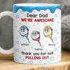 Personalised 3D Inflated Effect Mug – Father’s Day Gift for Dad – Thanks For Making Me