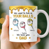 Personalised 3D Inflated Effect Mug – Father’s Day Gift for Dad – Thanks For Making Me Exist