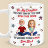 Personalised 3D Inflated Effect Mug – Father's Day Gifts For Dad – You As A Mom Means Everything