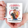 Personalised 3D Inflated Effect Mug - Anniversary Wedding Gifts For Couple - Our Love Needs No Date