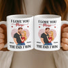 Personalised 3D Inflated Effect Mug - Anniversary Wedding Gifts For Couple - I Won Your Heart
