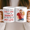 Personalised Mug - Anniversary Wedding Gifts For Couple - Annoying You For Life