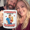 Personalised 3D Inflated Effect Mug - Anniversary Wedding Gifts For Couple - You’re Welcome, Handsome