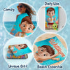 Personalised Beach Towel - Summer Vacation And Travel Gifts For Kids - Stay Chill, Pool Thrills