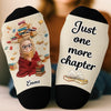Personalised Crew Socks - Bookish Gifts For Book Lovers, Bookworms, Readers - Dreaming In Chapters